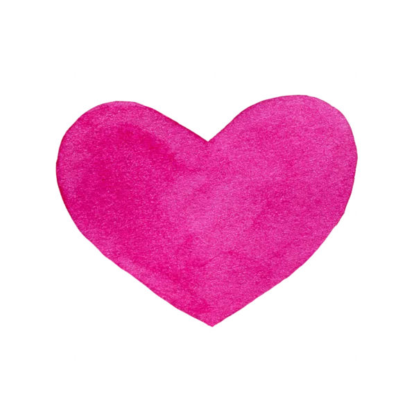 Väggdekor barn som visar rosa hjärtan till barnrum